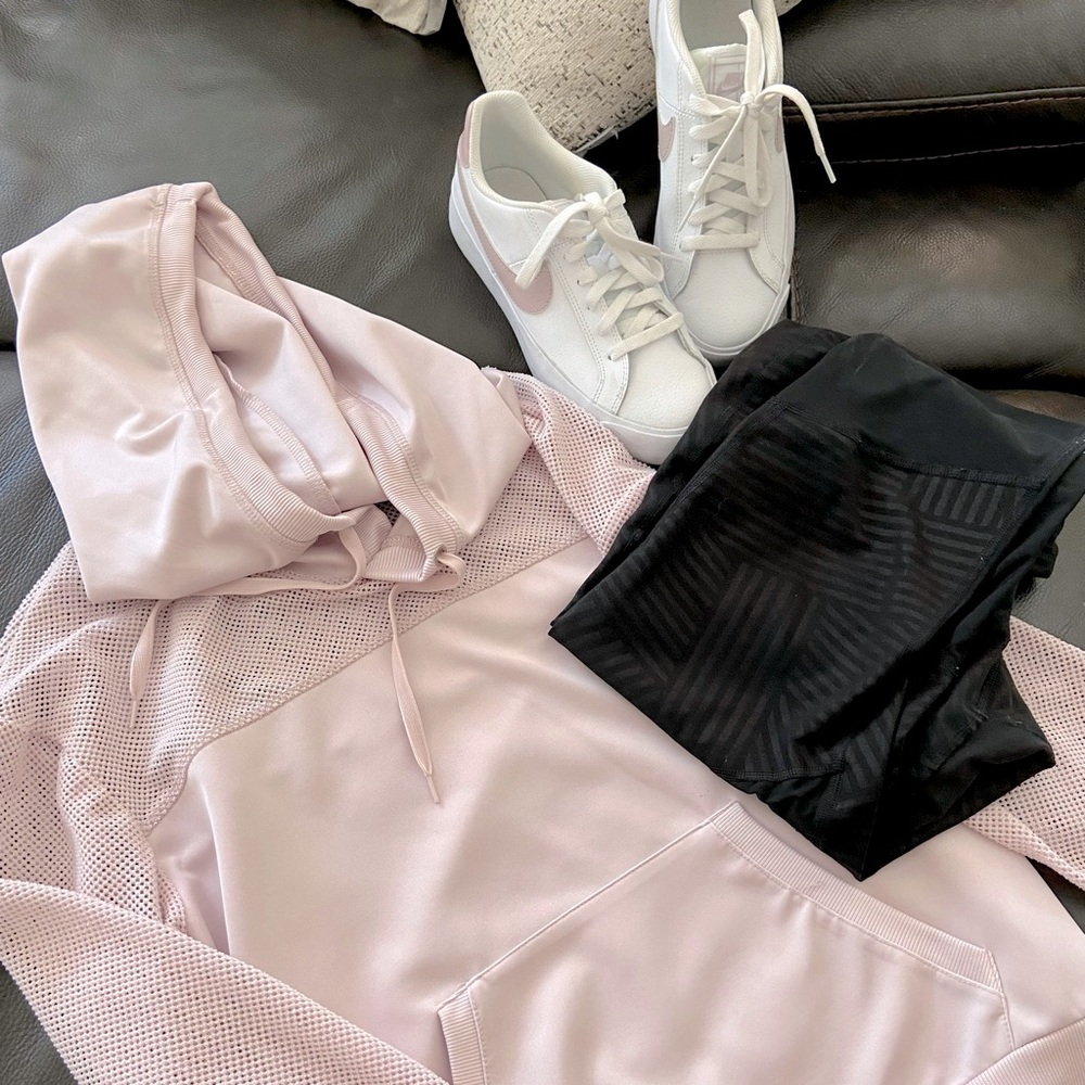 RBX Mauve Jersey Hoodie- Like New